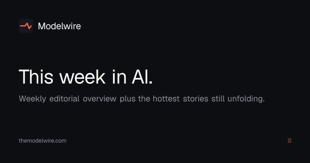 This week in AI